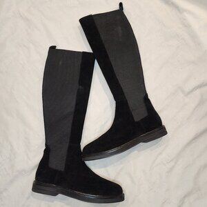 Donald J. Pliner | Naala Suede Equestrian Boots